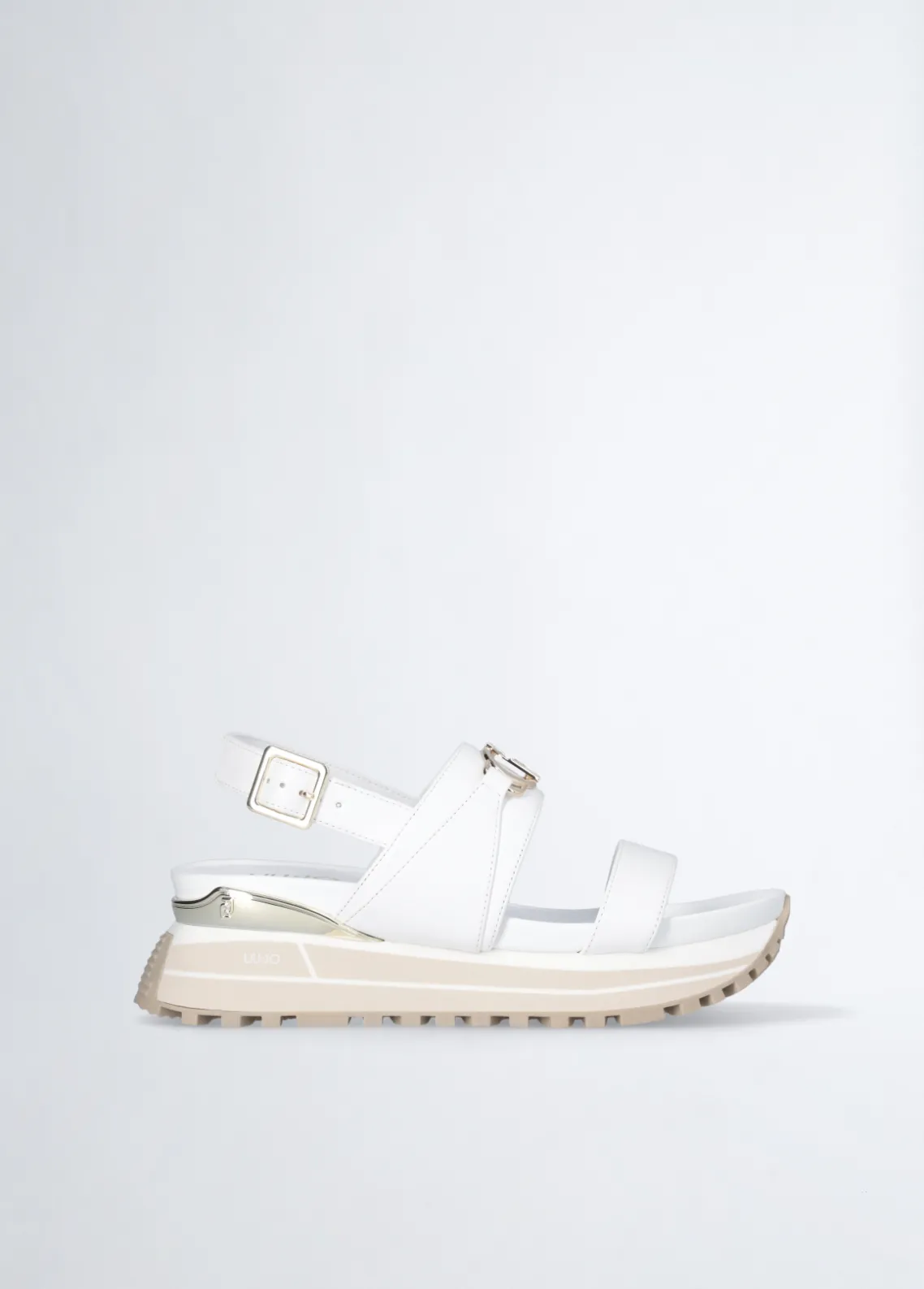 Liu Jo Sandalias de piel con plataforma-Mujer Sandalias
