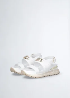 Liu Jo Sandalias de piel con plataforma-Mujer Sandalias