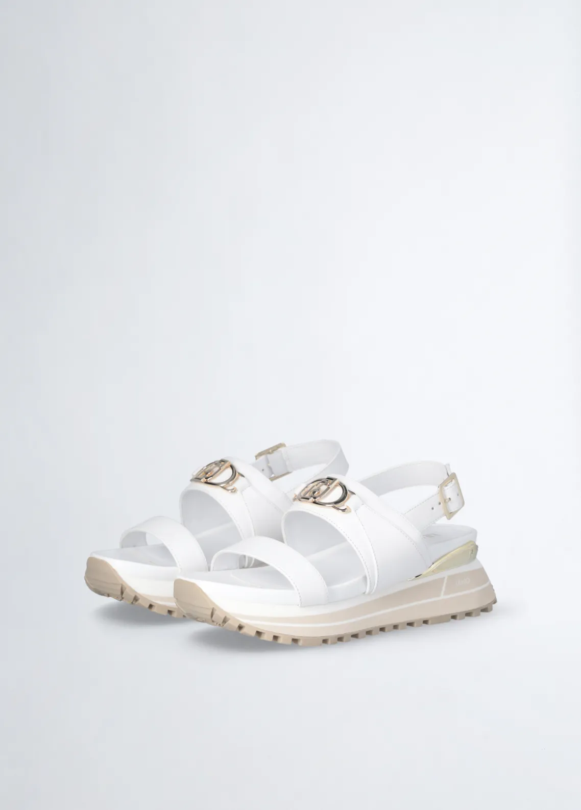 Liu Jo Sandalias de piel con plataforma-Mujer Sandalias