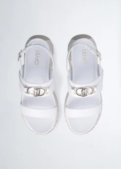 Liu Jo Sandalias de piel con plataforma-Mujer Sandalias