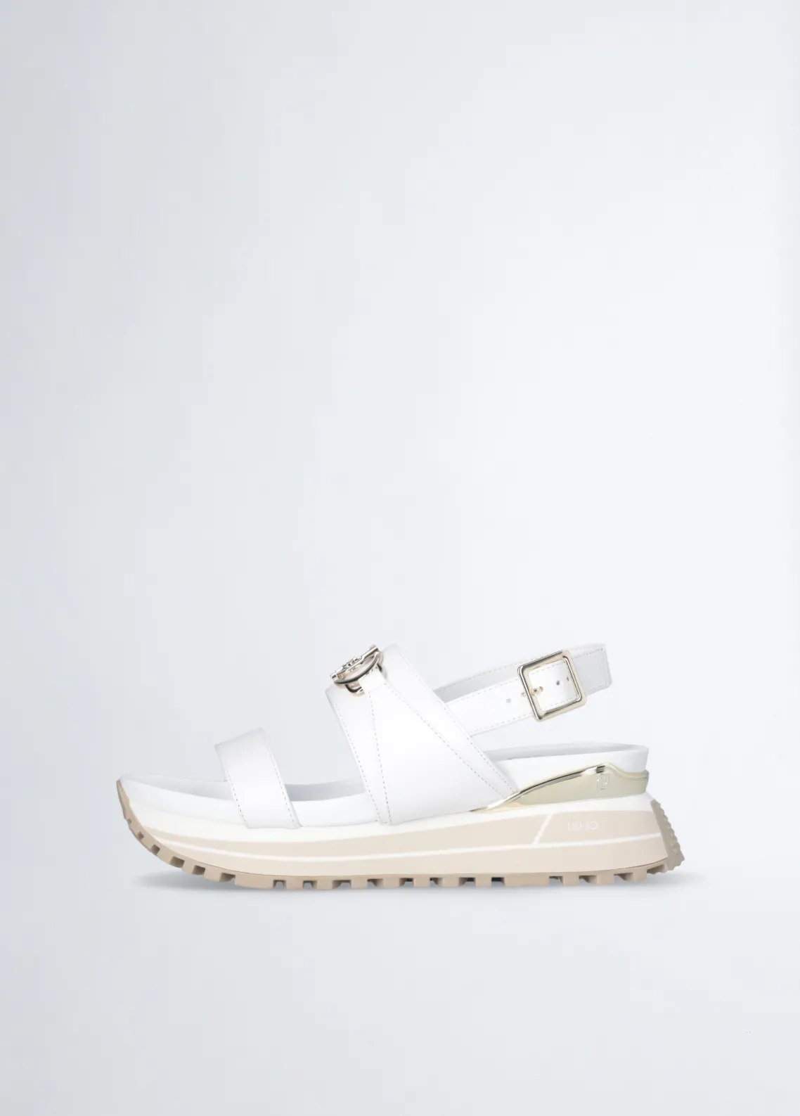 Liu Jo Sandalias de piel con plataforma-Mujer Sandalias
