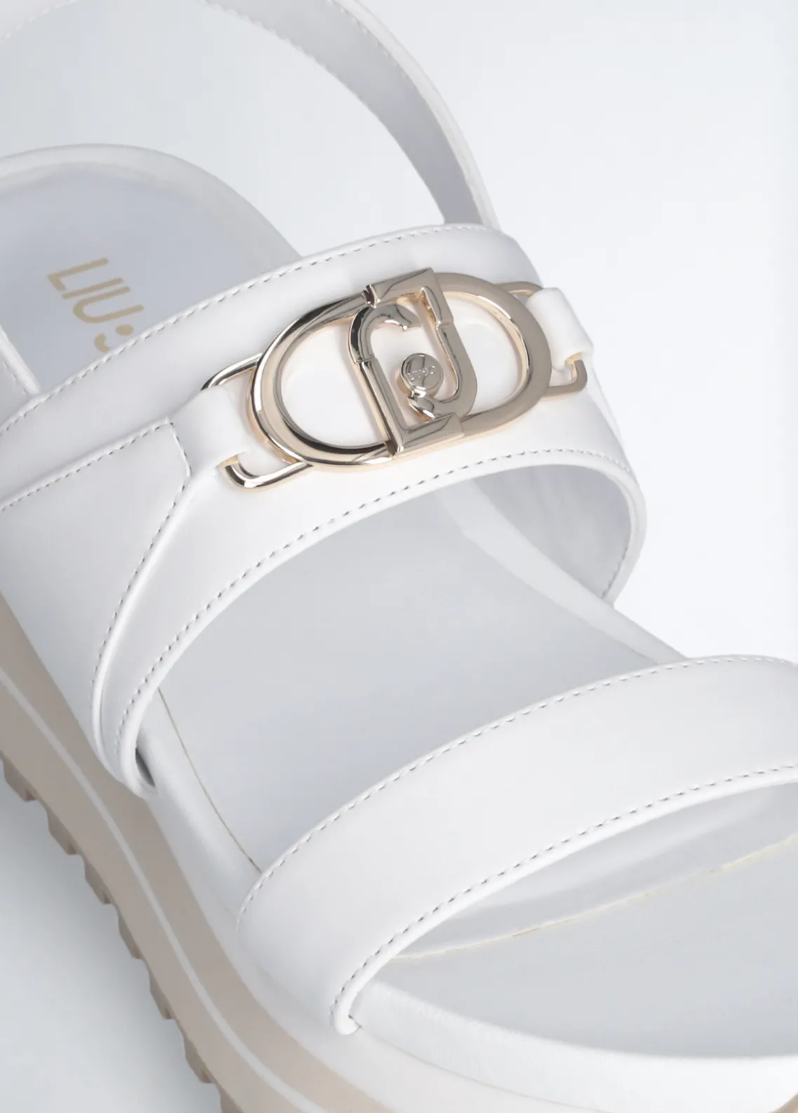Liu Jo Sandalias de piel con plataforma-Mujer Sandalias