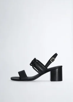 Liu Jo Sandalias de piel con tacón ancho-Mujer Zapatos De Salón|Sandalias