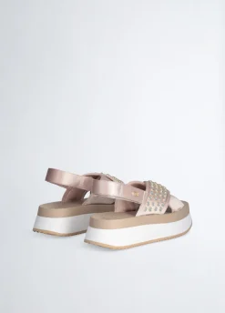 Liu Jo Sandalias de plataforma con tachuelas decorativas-Mujer Sandalias