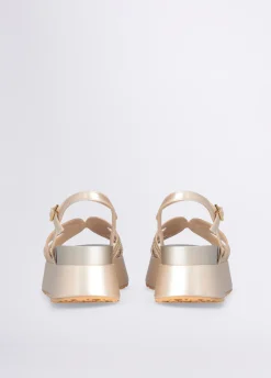 Liu Jo Sandalias de plataforma con detalle de cadena-Mujer Sandalias