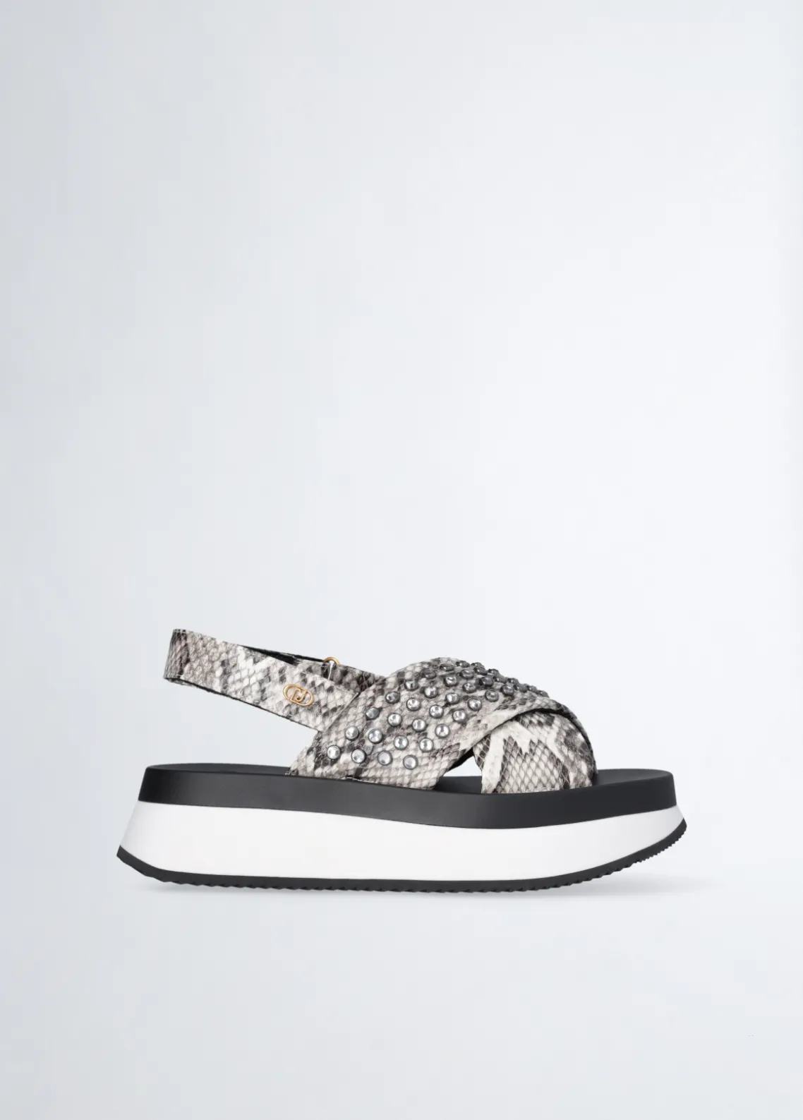 Liu Jo Sandalias de plataforma con tachuelas decorativas-Mujer Sandalias