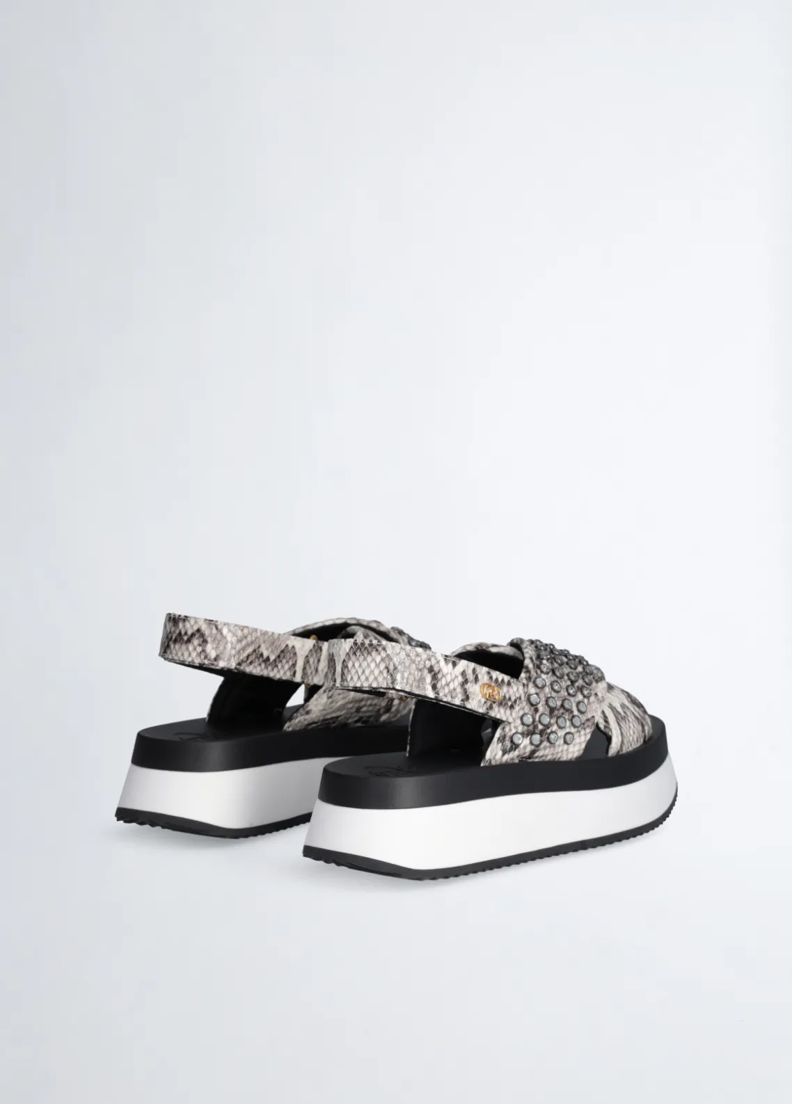Liu Jo Sandalias de plataforma con tachuelas decorativas-Mujer Sandalias