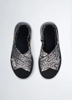 Liu Jo Sandalias de plataforma con tachuelas decorativas-Mujer Sandalias