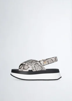 Liu Jo Sandalias de plataforma con tachuelas decorativas-Mujer Sandalias
