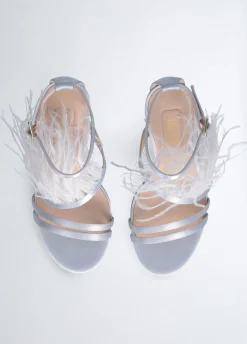 Liu Jo Sandalias elegantes con plumas-Mujer Zapatos De Salón|Sandalias