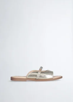 Liu Jo Sandalias planas con efecto laminado- Zapatos|Zapatos