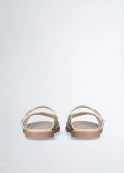 Liu Jo Sandalias planas con efecto laminado- Zapatos|Zapatos