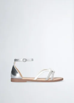 Liu Jo Sandalias planas con strass- Zapatos|Zapatos