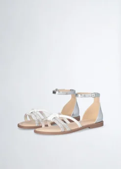 Liu Jo Sandalias planas con strass- Zapatos|Zapatos