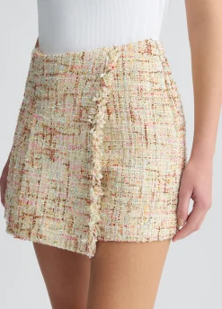 Liu Jo Short multicolor con bajo deshilachado-Mujer Pantalones|Tailleur