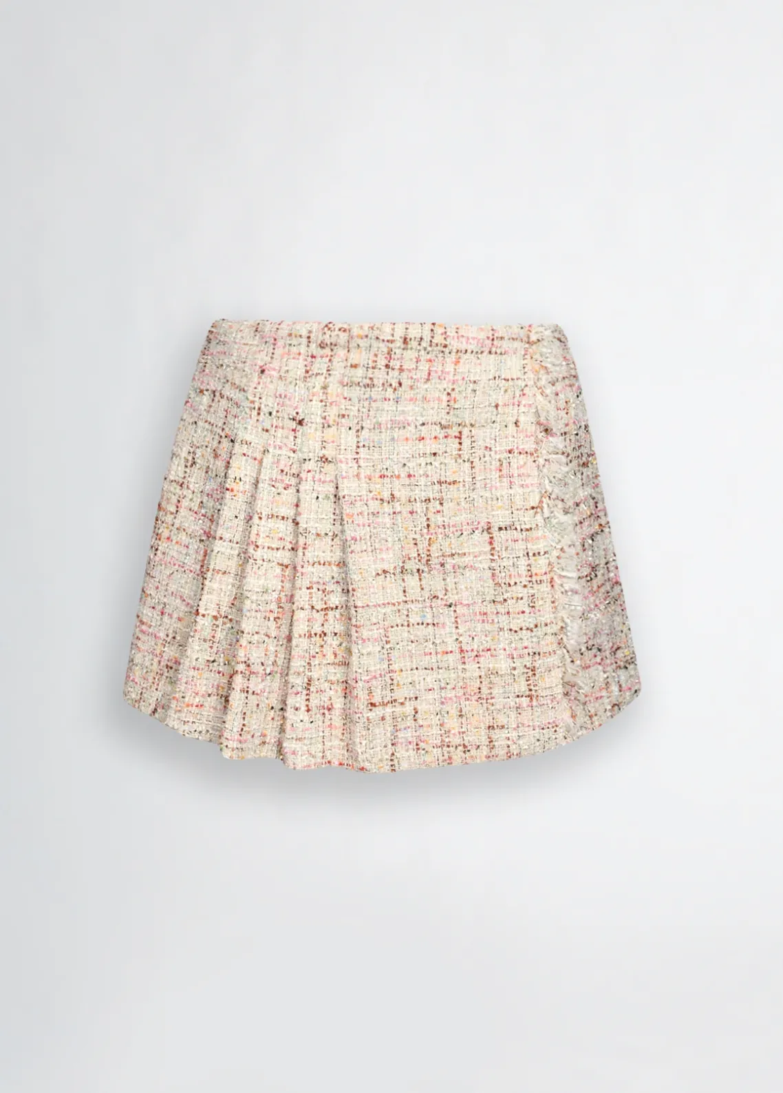 Liu Jo Short multicolor con bajo deshilachado-Mujer Pantalones|Tailleur