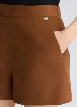Liu Jo Shorts de ante-Mujer Pantalones