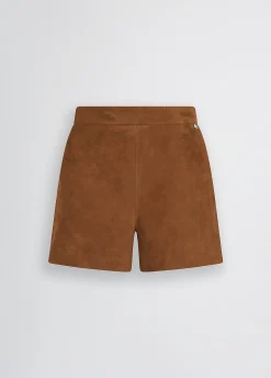 Liu Jo Shorts de ante-Mujer Pantalones