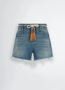 Liu Jo Shorts vaqueros-Mujer Pantalones