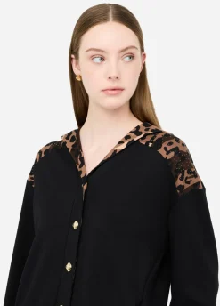 Liu Jo Sudadera con botones-Mujer Ropa Deportiva