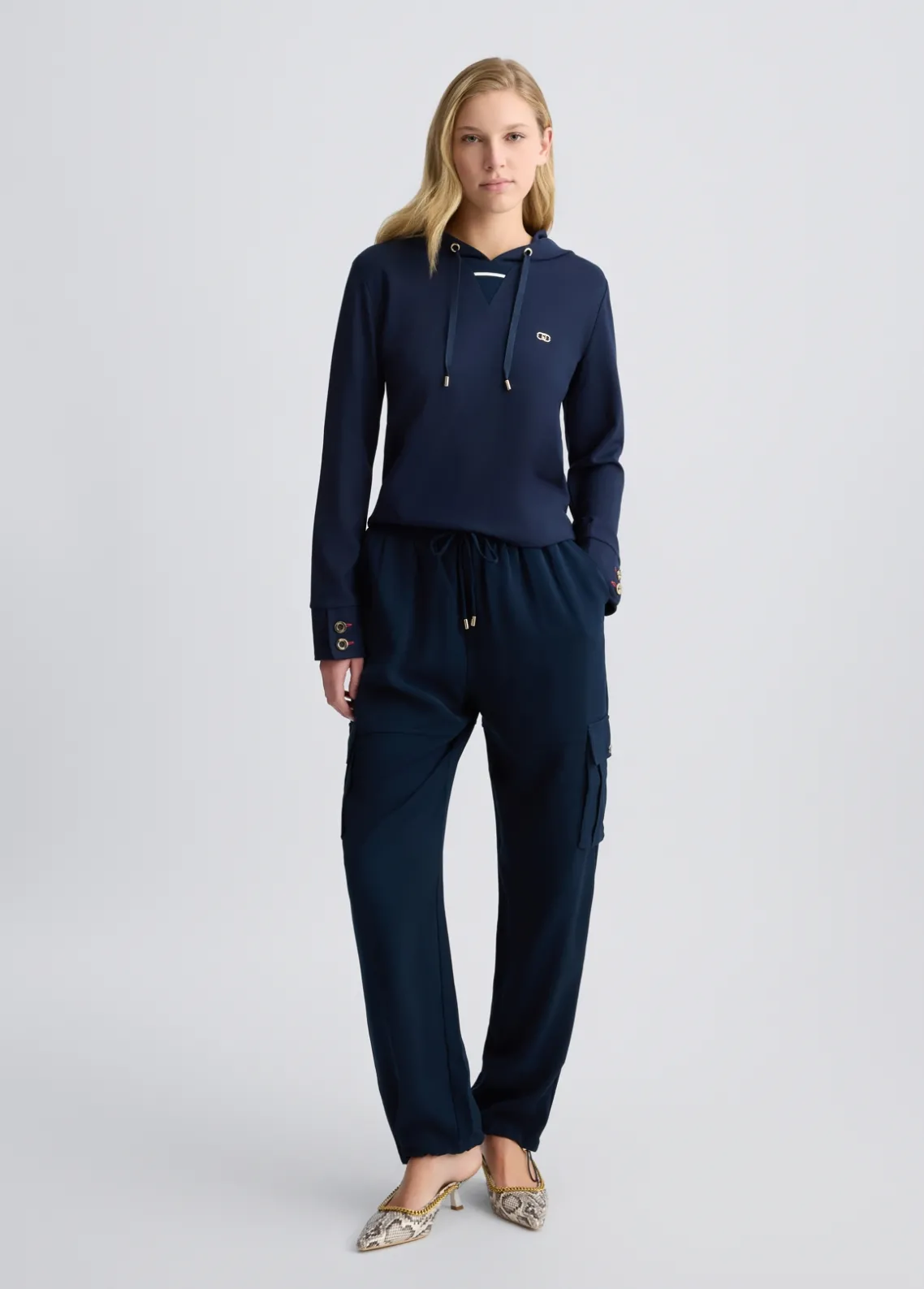 Liu Jo Sudadera con capucha-Mujer Sudaderas|Ropa Deportiva