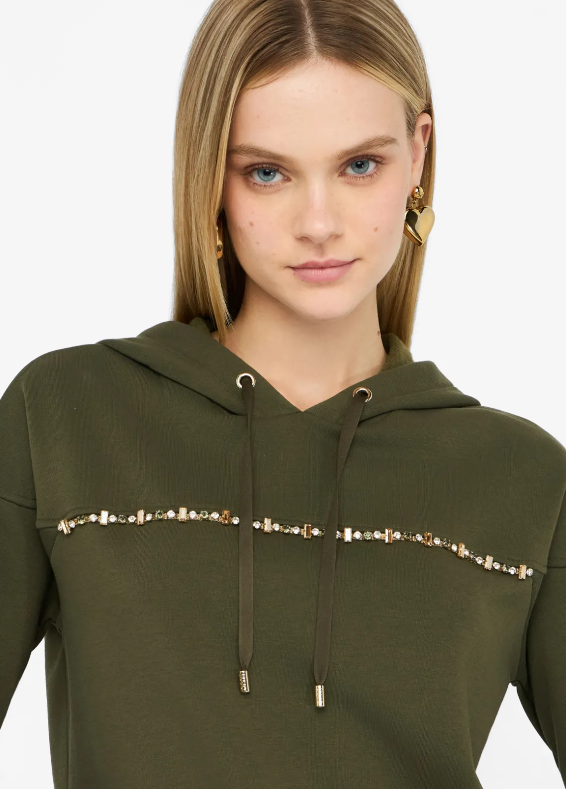 Liu Jo Sudadera con capucha Better-Mujer Ropa Deportiva