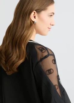 Liu Jo Sudadera con cuello de pico-Mujer Sudaderas|Ropa Deportiva