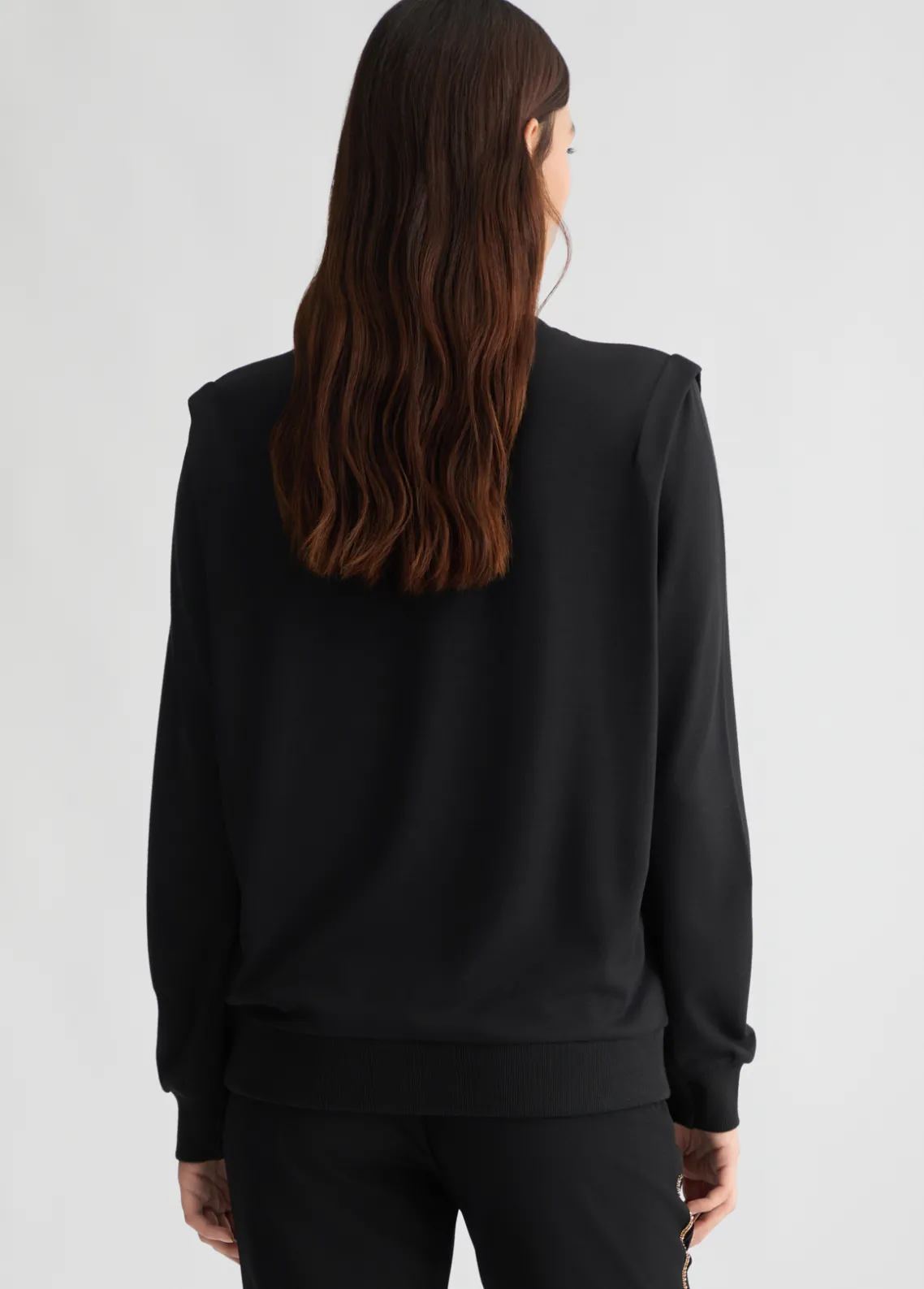 Liu Jo Sudadera con cuello redondo-Mujer Sudaderas|Ropa Deportiva