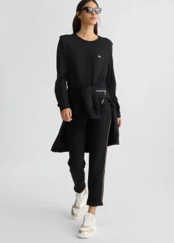 Liu Jo Sudadera con cuello redondo-Mujer Sudaderas|Ropa Deportiva
