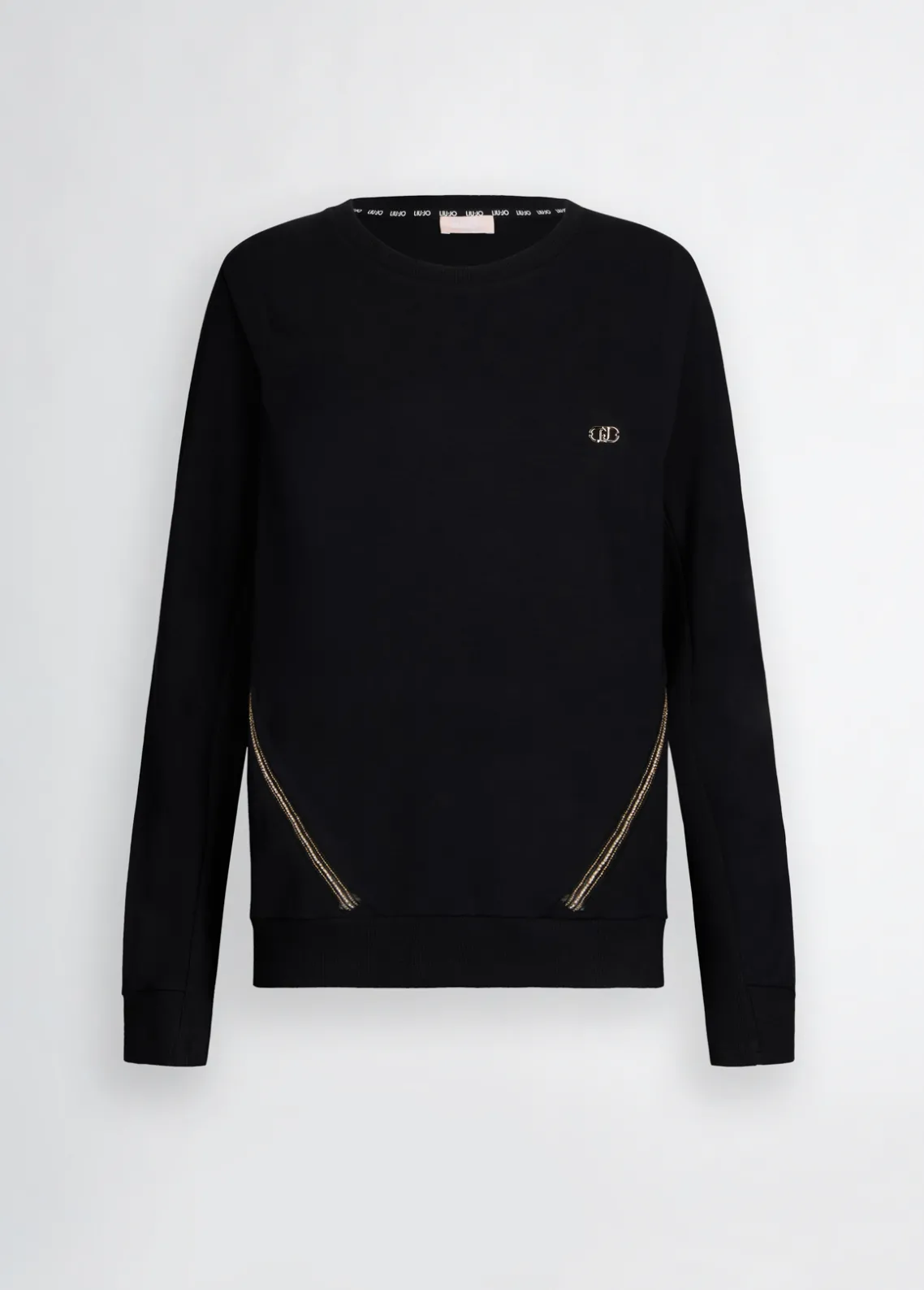 Liu Jo Sudadera con cuello redondo-Mujer Sudaderas|Ropa Deportiva