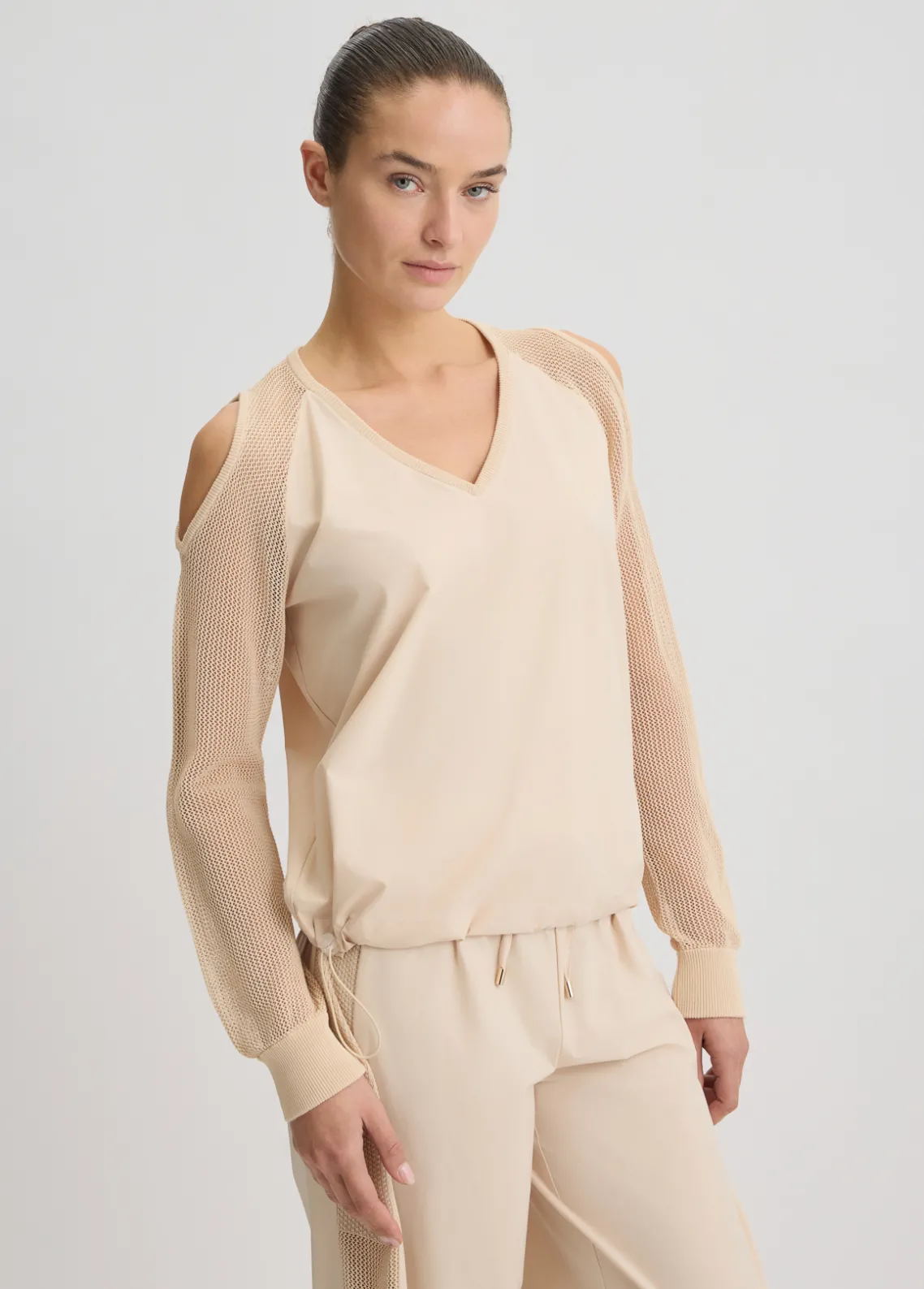 Liu Jo Sudadera con detalles cut-out-Mujer Sudaderas|Ropa Deportiva