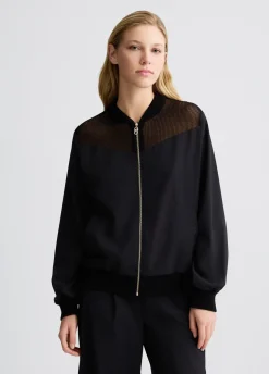 Liu Jo Sudadera con insertos de malla-Mujer Sudaderas|Ropa Deportiva