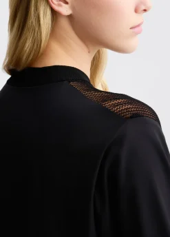 Liu Jo Sudadera con insertos de malla-Mujer Sudaderas|Ropa Deportiva