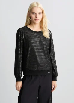 Liu Jo Sudadera con lentejuelas-Mujer Sudaderas|Ropa Deportiva