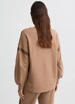 Liu Jo Sudadera con pedrería-Mujer Sudaderas|Ropa Deportiva
