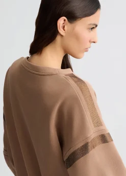 Liu Jo Sudadera con pedrería-Mujer Sudaderas|Ropa Deportiva