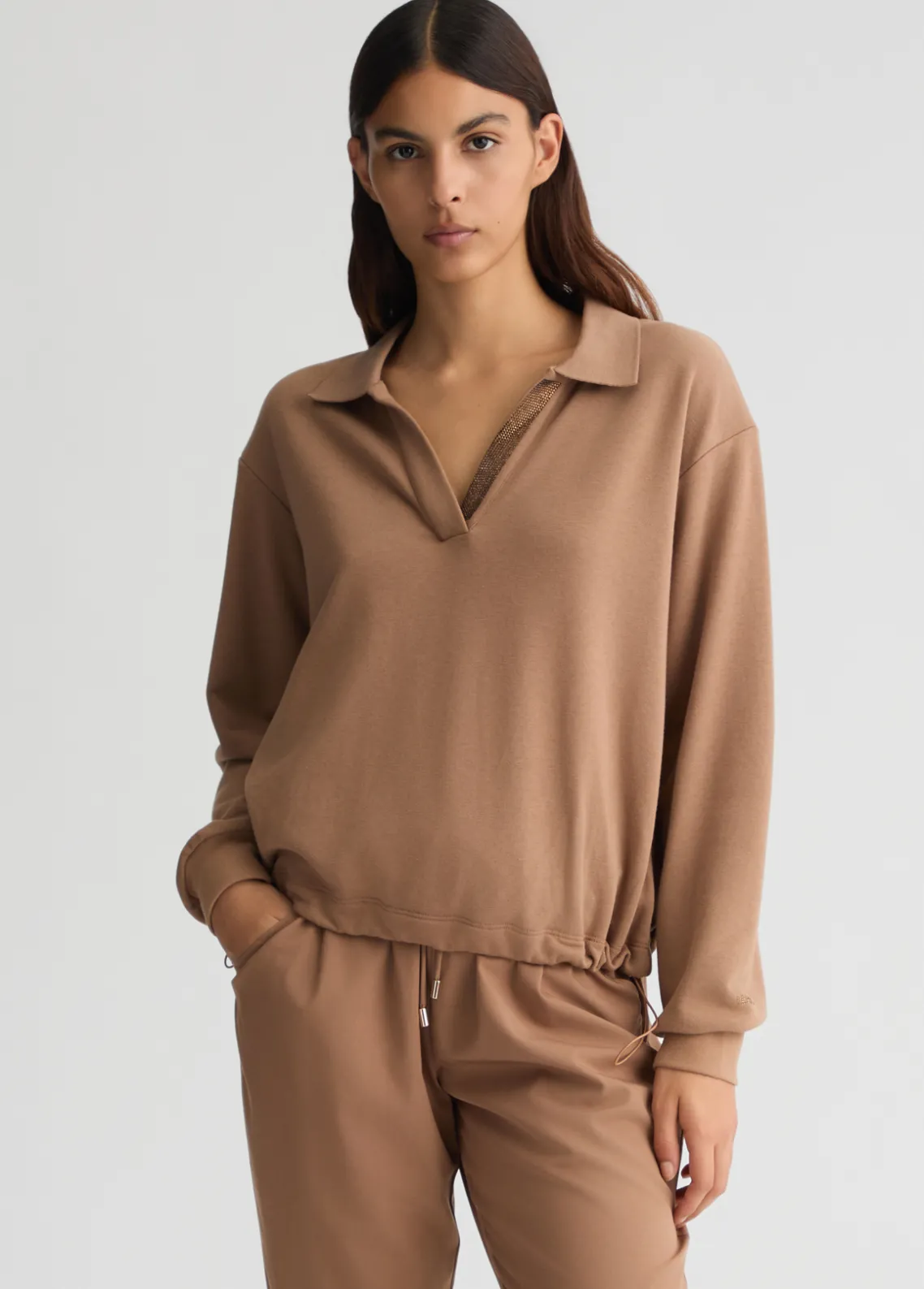 Liu Jo Sudadera con strass-Mujer Sudaderas|Ropa Deportiva