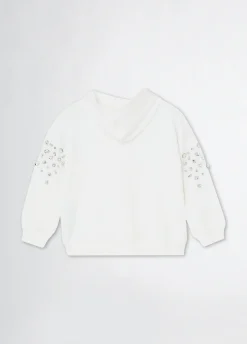 Liu Jo Sudadera con strass- Camisetas Y Sudaderas