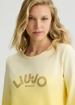 Liu Jo Sudadera con strass-Mujer Sudaderas|Ropa Deportiva