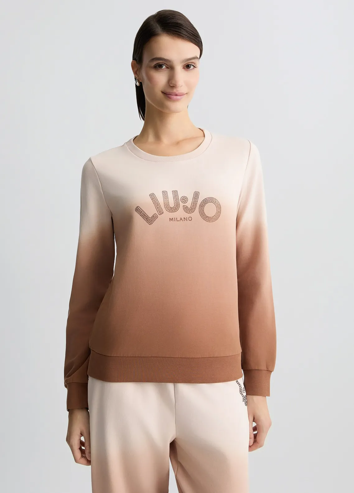 Liu Jo Sudadera con strass-Mujer Sudaderas|Ropa Deportiva