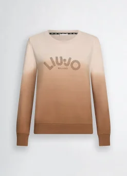 Liu Jo Sudadera con strass-Mujer Sudaderas|Ropa Deportiva