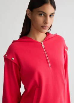 Liu Jo Sudadera con strass-Mujer Sudaderas|Ropa Deportiva