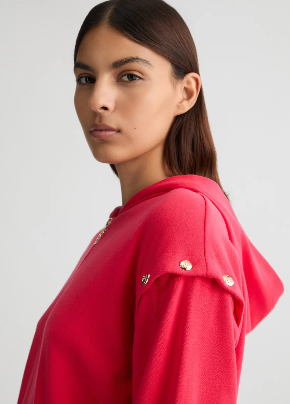 Liu Jo Sudadera con strass-Mujer Sudaderas|Ropa Deportiva