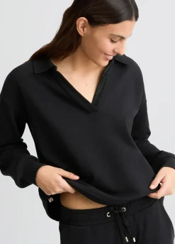 Liu Jo Sudadera con strass-Mujer Sudaderas|Ropa Deportiva