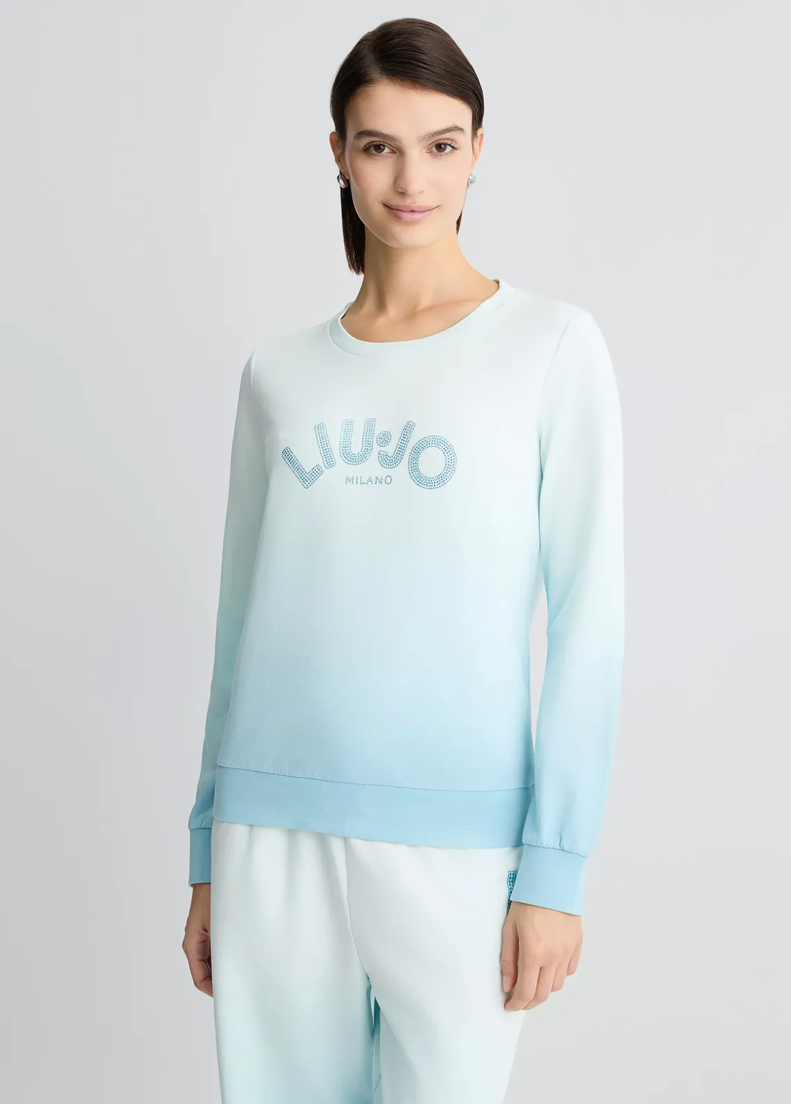 Liu Jo Sudadera con strass-Mujer Sudaderas|Ropa Deportiva
