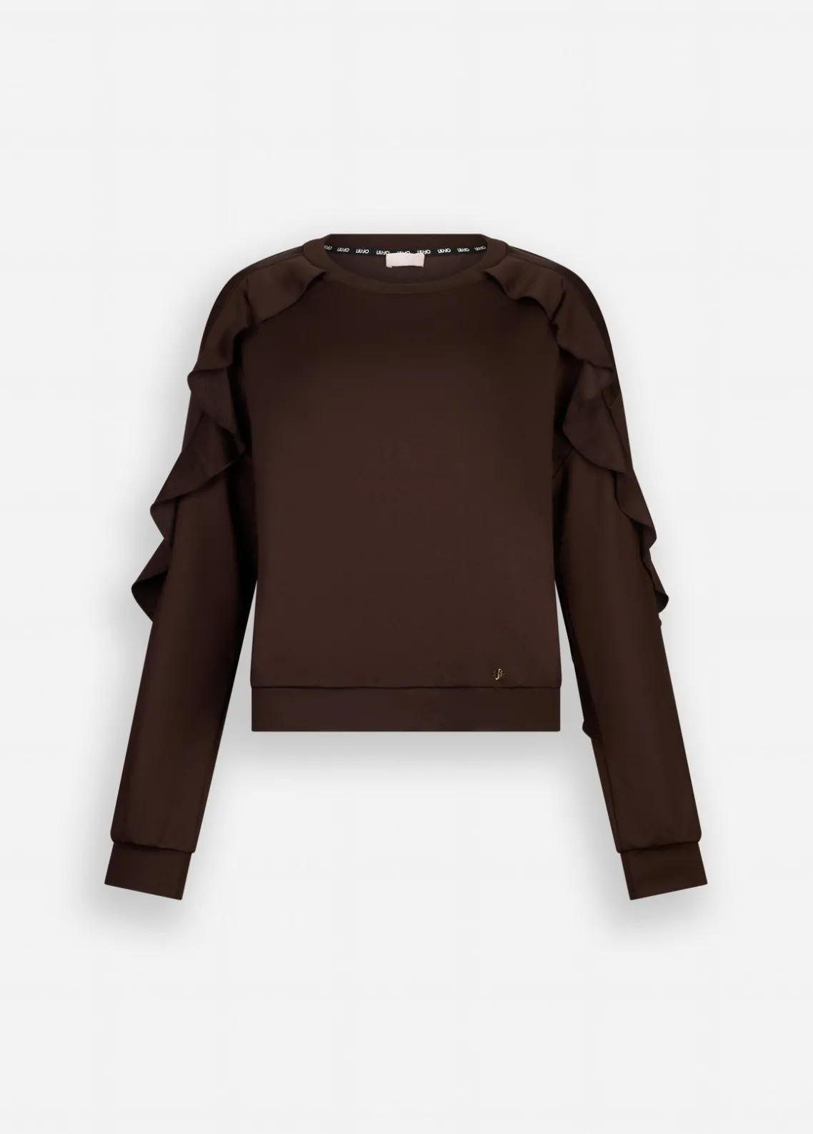 Liu Jo Sudadera con volantes-Mujer Sudaderas|Ropa Deportiva