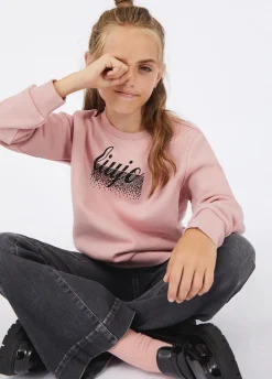 Liu Jo Sudadera de algodón con logotipo- Camisetas Y Sudaderas