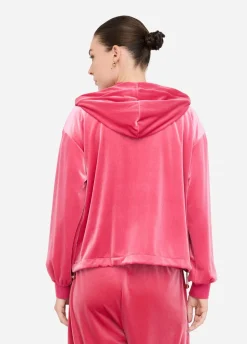Liu Jo Sudadera de chenilla con capucha-Mujer Sudaderas|Ropa Deportiva