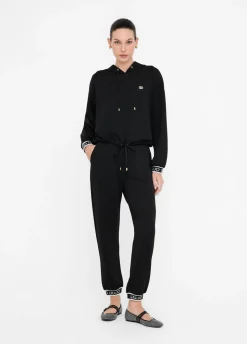 Liu Jo Sudadera de lurex® con capucha-Mujer Sudaderas|Ropa Deportiva