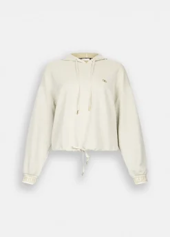 Liu Jo Sudadera de lurex® con capucha-Mujer Sudaderas|Ropa Deportiva